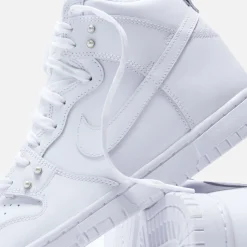 Sale Nike Wmns Dunk High Se White / Metallic Silver / Sail