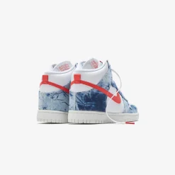 Shop Nike Wmns Dunk High Us Multi Color / White / Sail / Habanero Red