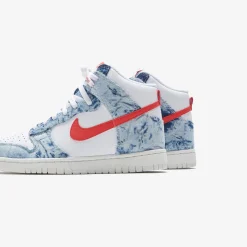 Shop Nike Wmns Dunk High Us Multi Color / White / Sail / Habanero Red