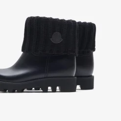 Cheap Moncler Wmns Ginette Rain Boots Black