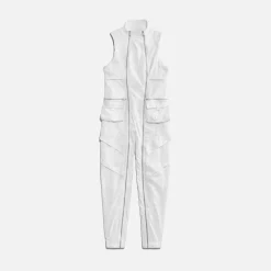 Shop Nike Wmns Jordan Flight Suit White / Reflective Silver