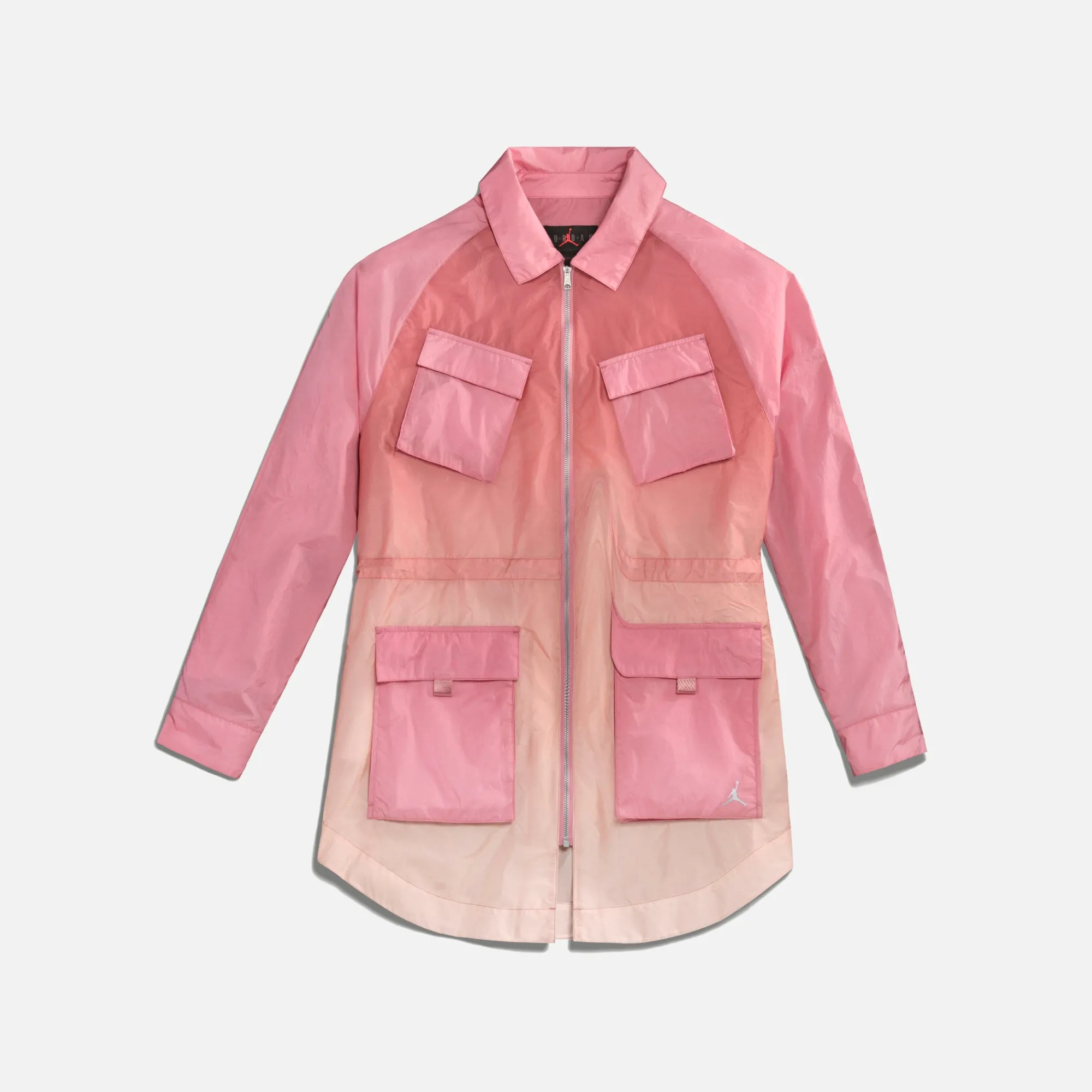 New Nike Wmns Jordan Windbreaker Desert Berry / Laser Orange