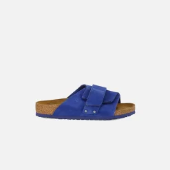 New Birkenstock Wmns Kyoto Nubuck Desert Indigo Blue