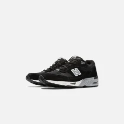 New New Balance Wmns Made In Uk 991 Black / Silver