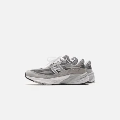 Shop New Balance Wmns Made In Us 990V6 Wide Fit Grey