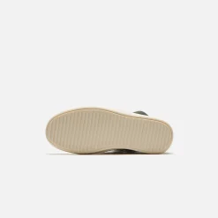 Online Rick Owens Wmns Scarpe Pelle Sneakers Moss / Milk