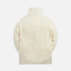 New Moncler Wool T-Neck Ivory