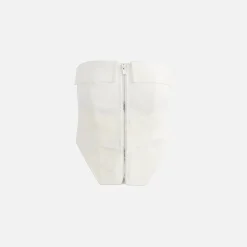 Clearance Dion Lee Workwear Corset Ivory