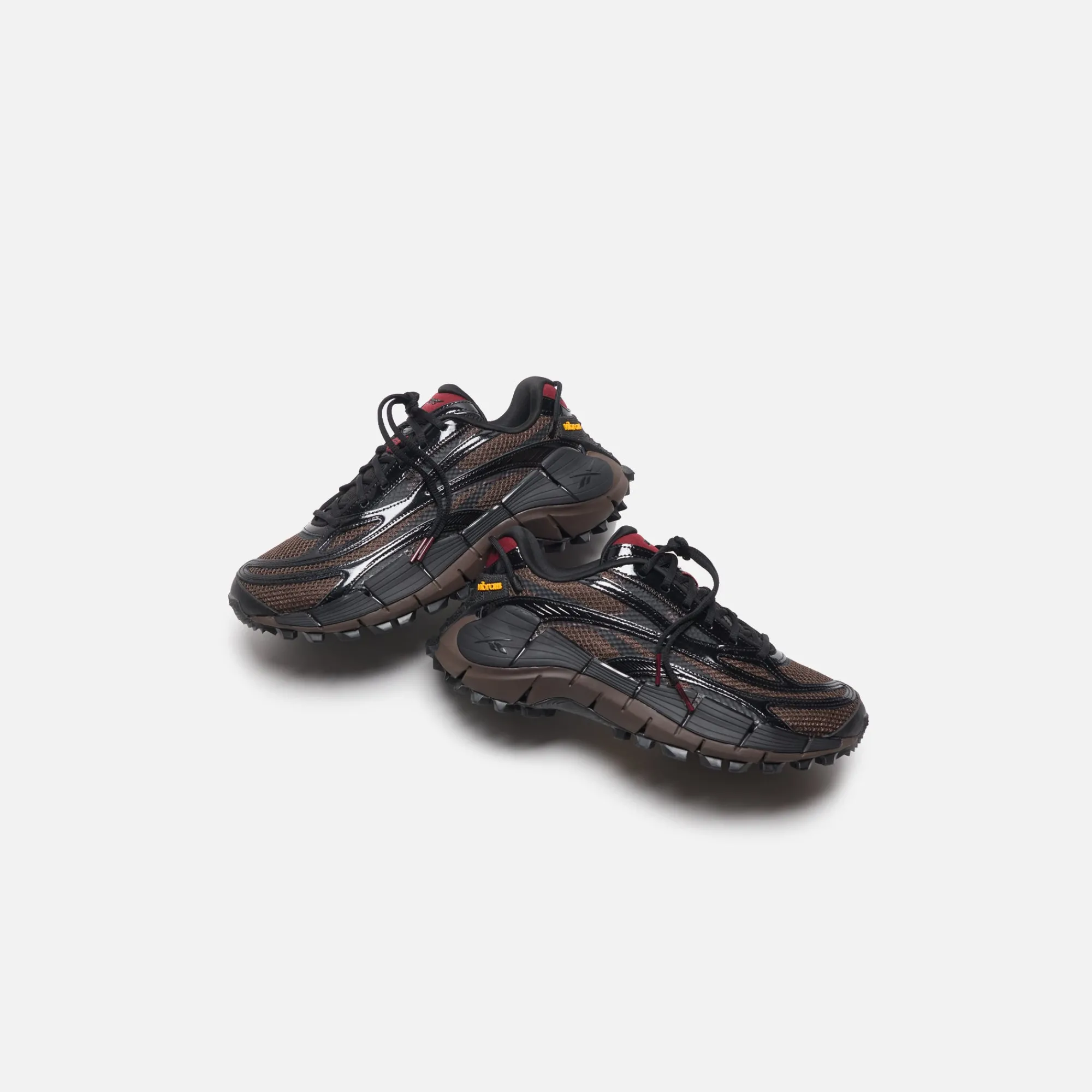 Cheap Reebok X A$Ap Nast Zig Kinetica 2.5 Dark Brown / Core Black