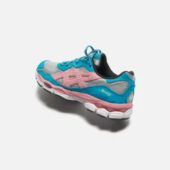 Cheap Asics X Awake Ny Gel-Nyc Pure Silver / Green / Blue Slate