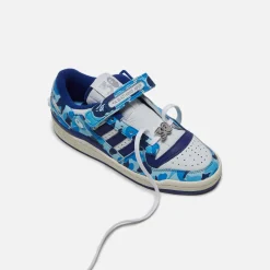 Flash Sale adidas X Bape Forum Low 84 Blue / White