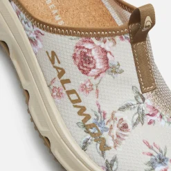 Online Salomon X Beams Rx Slide 3.0 Flowers Safari / Kangaroo / Toasted