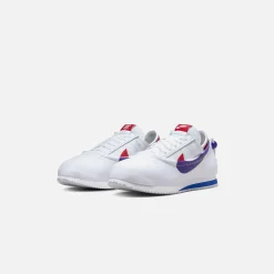 Best Nike X Clot Cortez White / Game Royal / University Red