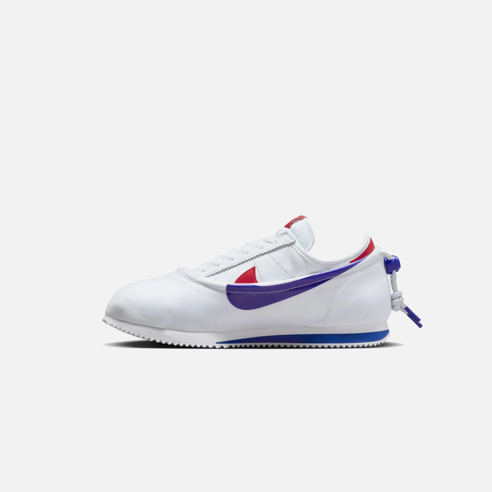 Best Nike X Clot Cortez White / Game Royal / University Red
