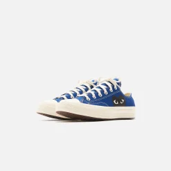 Best Sale CDG Pocket X Converse Chuck 70 Ox Blue Quartz