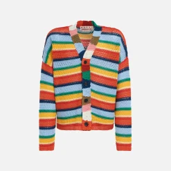 Flash Sale Marni X No Vacancy Inn Cable Cardigan Multicolor