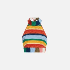 Flash Sale Marni X No Vacancy Inn Crochet Halter Top Multi
