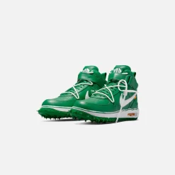 Cheap Nike X Off-White Air Force 1 Mid Pine Green / White / White