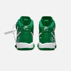 Store Nike X Off-White Air Force 1 Mid Pine Green / White / White