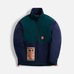 Cheap The North Face X Online Ceramics 1995 Polartec Denali Summit Navy / Ponderosa Green