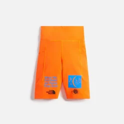New The North Face X Online Ceramics Wmns 9" Biker Short Power Orange