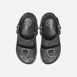 Best Crocs X Panther Kids Classic All-Terrain Sandal Black