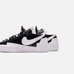 Online Nike X Sacai Blazer Low Black / White