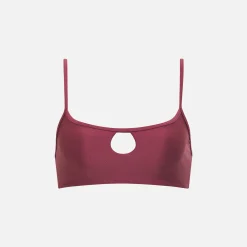 Store Frankies Bikinis X Sydney Sweeney Elisa Shine Top Dusty Rose