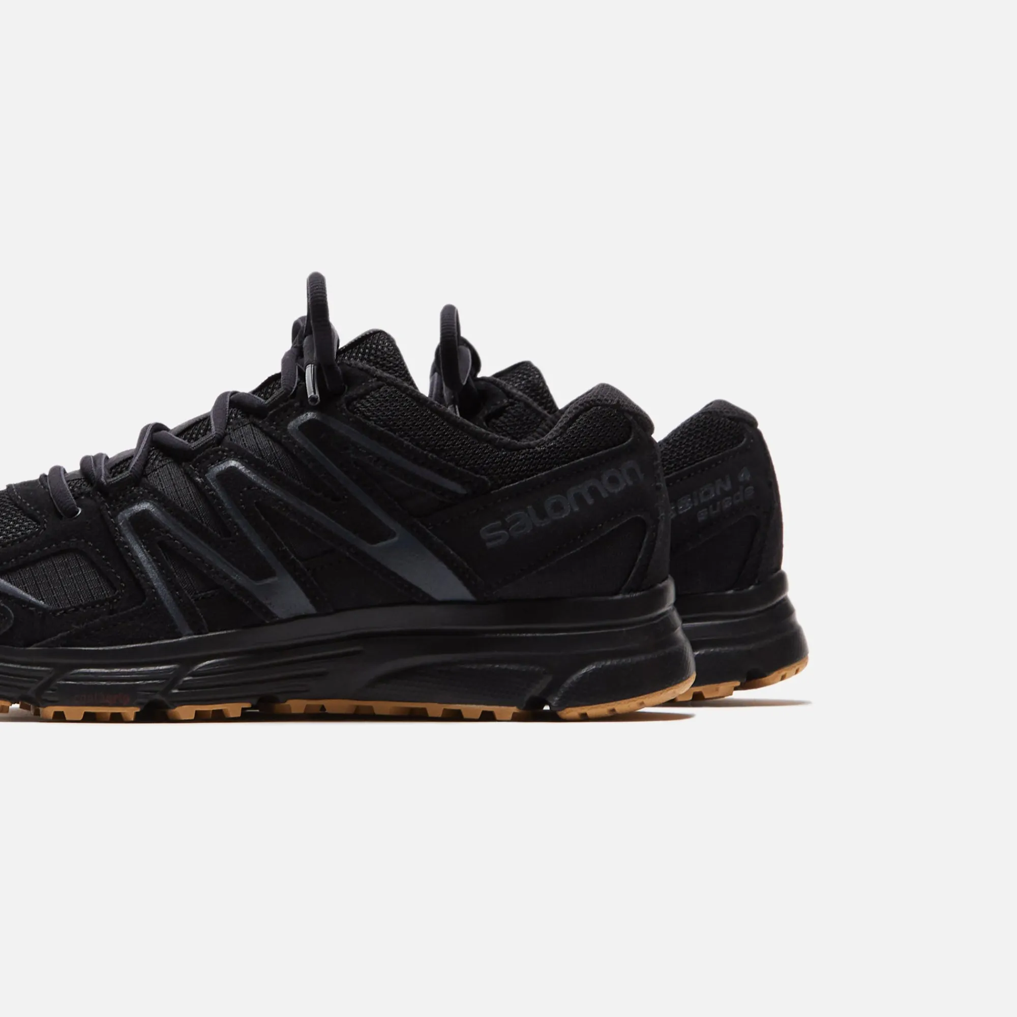 Best Salomon X-Mission 4 Suede Black / Ebony / Gum