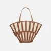 Fashion Saint Laurent Ysl Bag New Panier Brick Brown