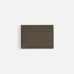 Outlet Saint Laurent Ysl Credit Card Holdder Kaki Fonce