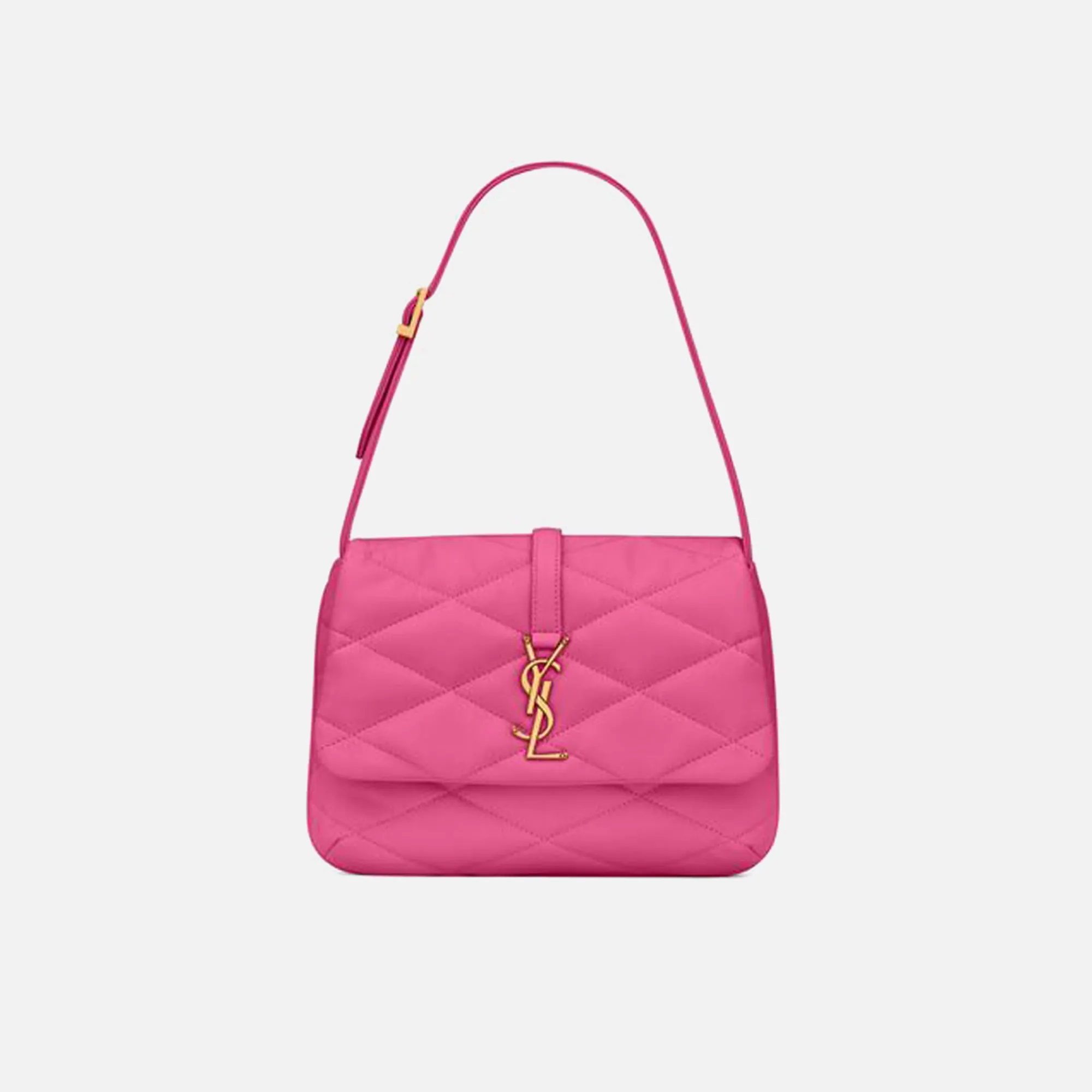 Cheap Saint Laurent Ysl Le 57 Hobo Shoulder Bag Bubblegum