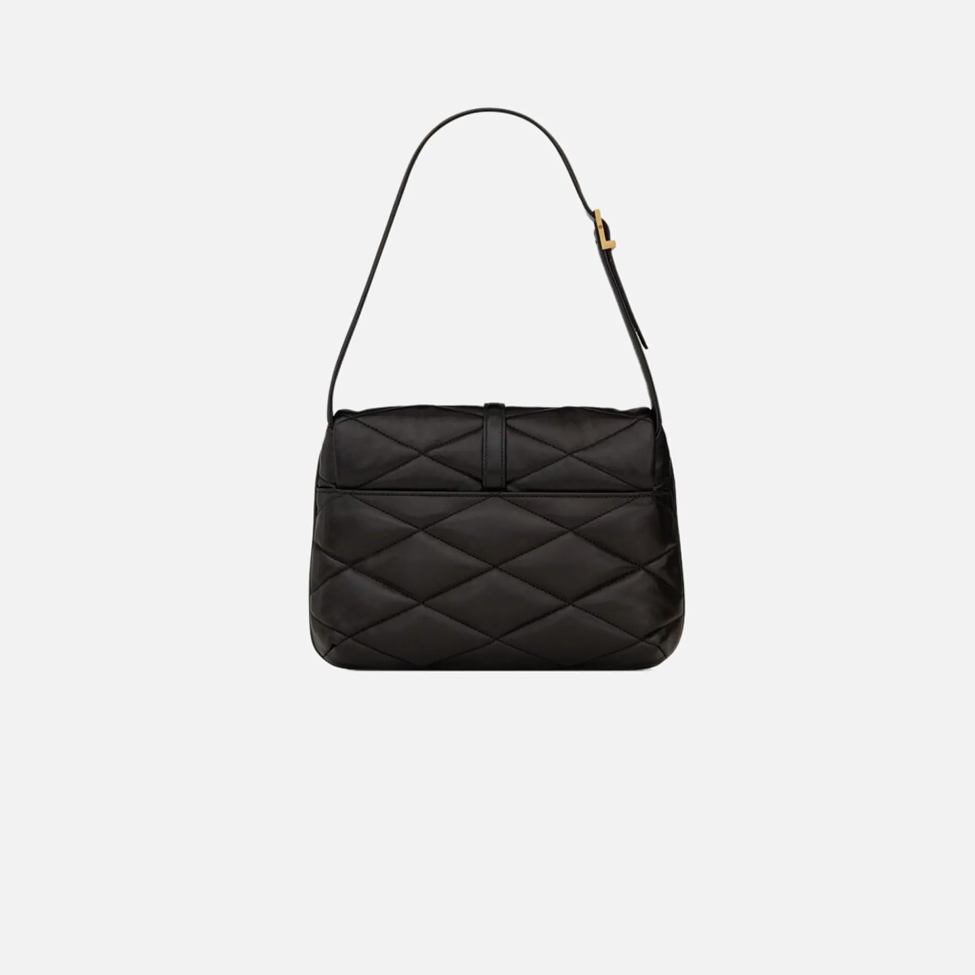 Store Saint Laurent Ysl Matelasse Shoulder Bag Black