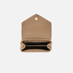 Discount Saint Laurent Ysl Minibag Mono With Suede Taupe