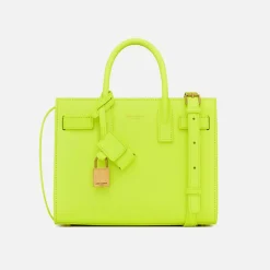 New Saint Laurent Ysl Sdj Nano Bag Safety Yellow