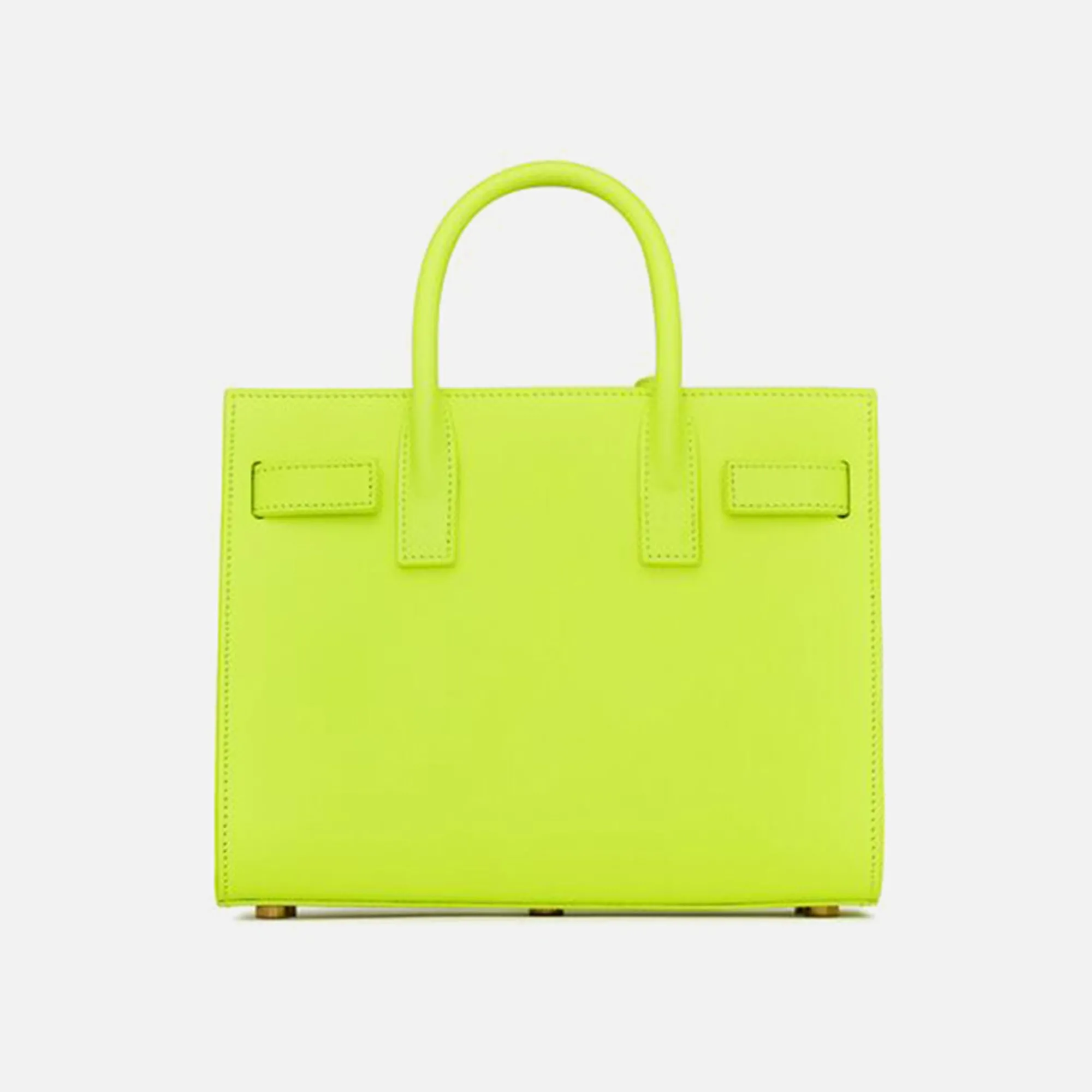New Saint Laurent Ysl Sdj Nano Bag Safety Yellow