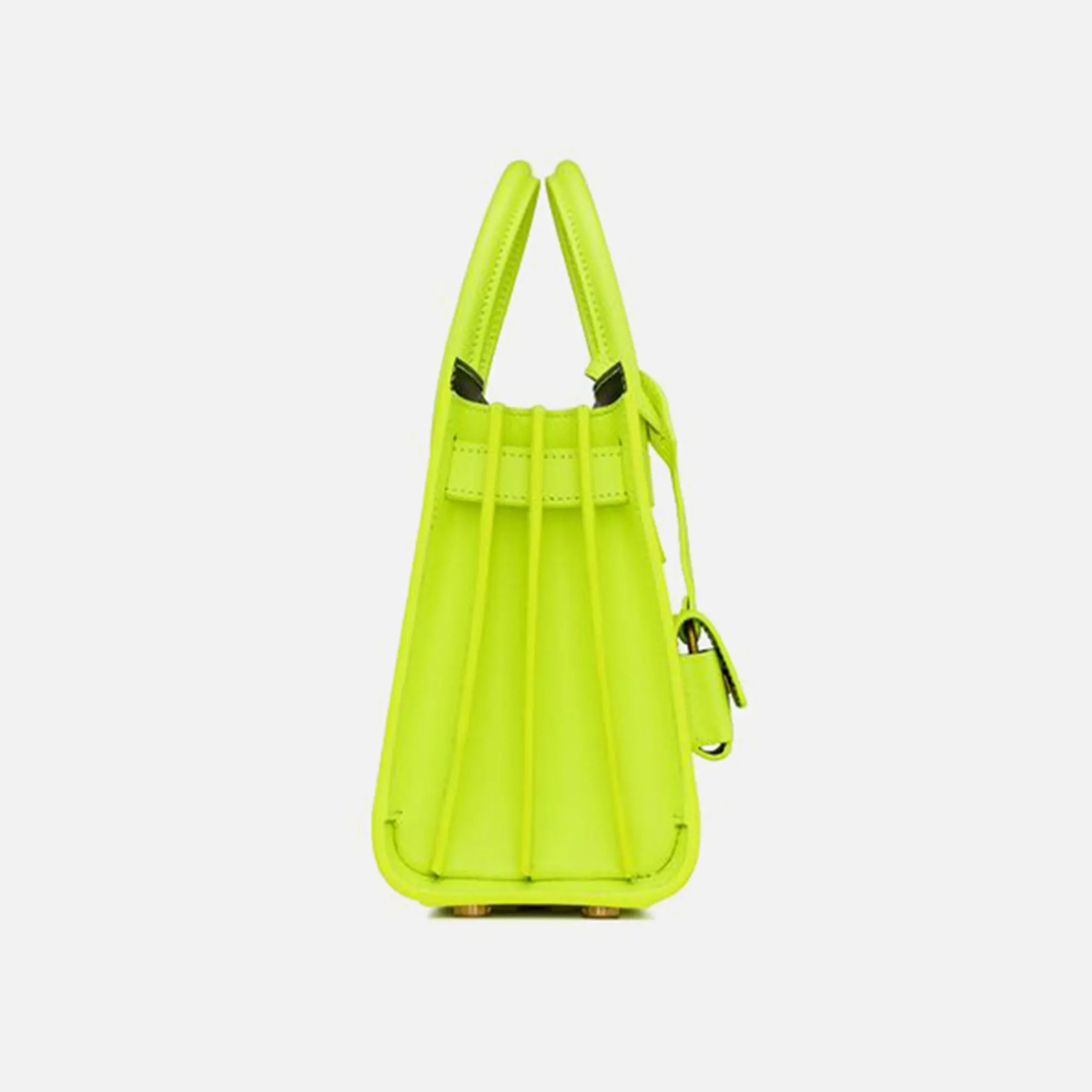 New Saint Laurent Ysl Sdj Nano Bag Safety Yellow