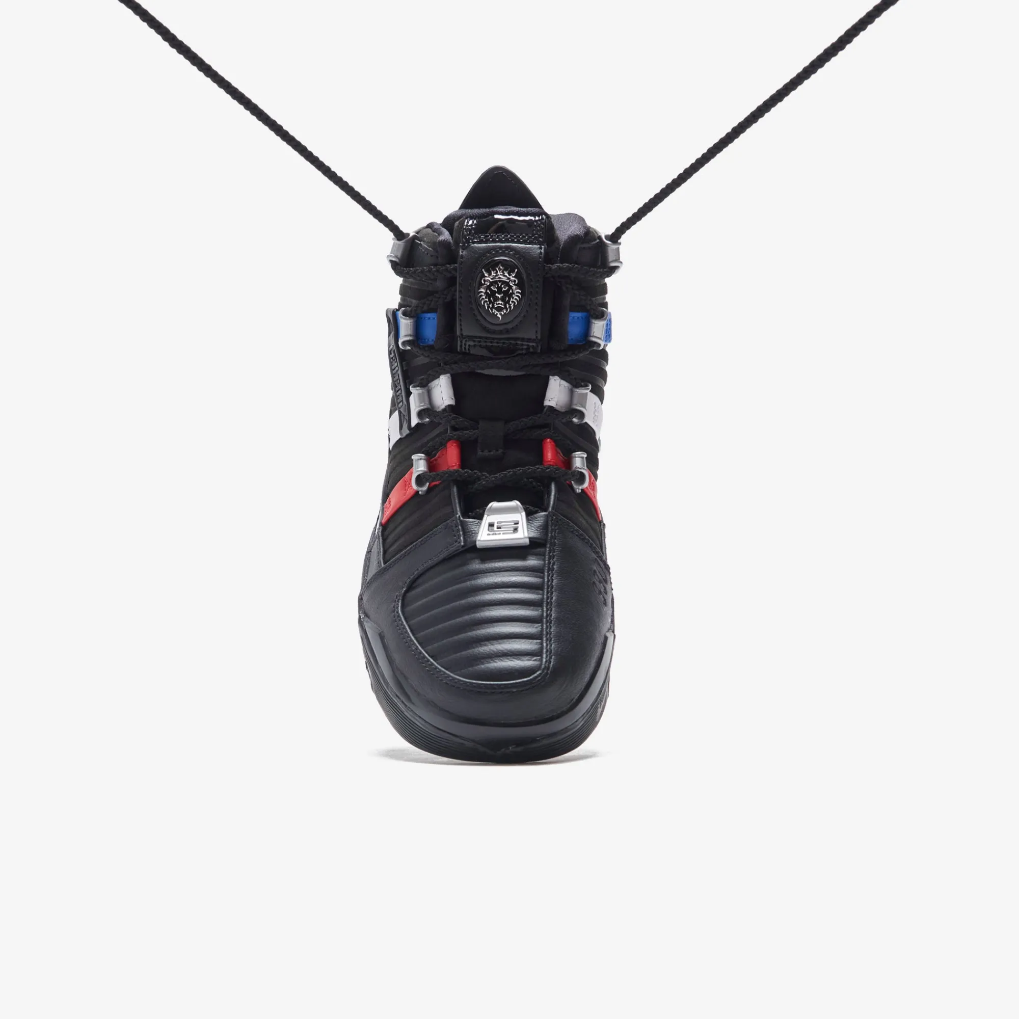 Outlet Nike Zoom Lebron Iii Qs Black / Metallic Silver / University Red